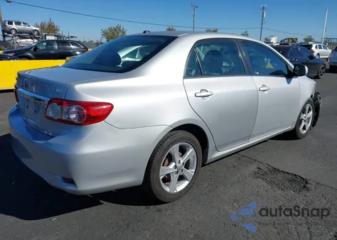 2013 Toyota Corolla Le z USA, uszkodzony, nr VIN 5YFBU4EE3DP219670